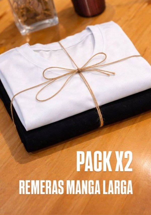 Producto - PACK X 2 Manga Larga Soft