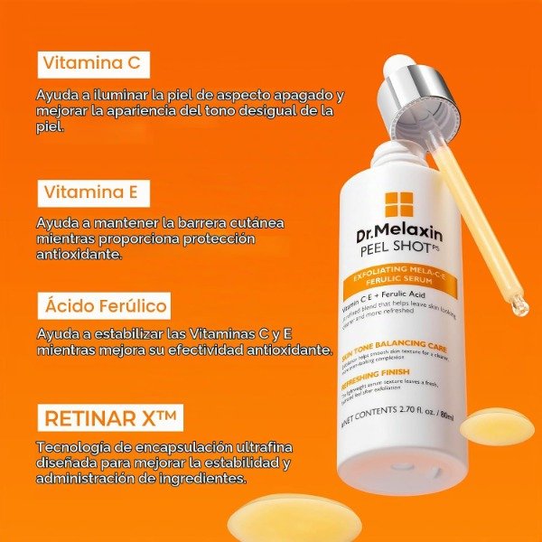 Producto - Dr.Melaxin Peel Shot Glow 80ml - 2