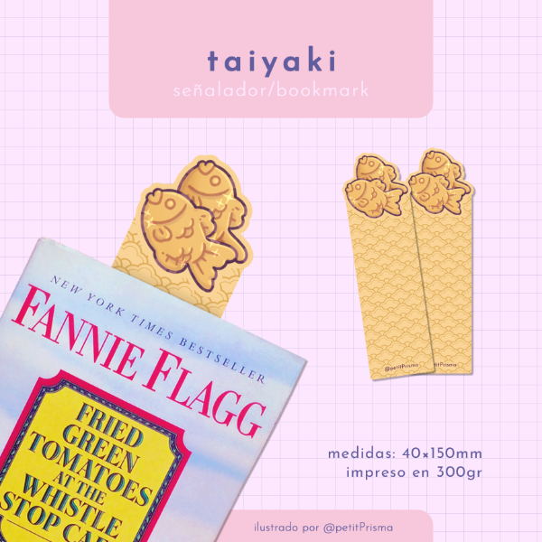 Producto - Señalador con forma "Taiyaki"