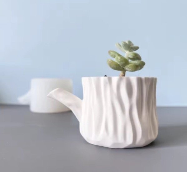 Producto - MOLDE SILICONA PORTAVELA TRONCO