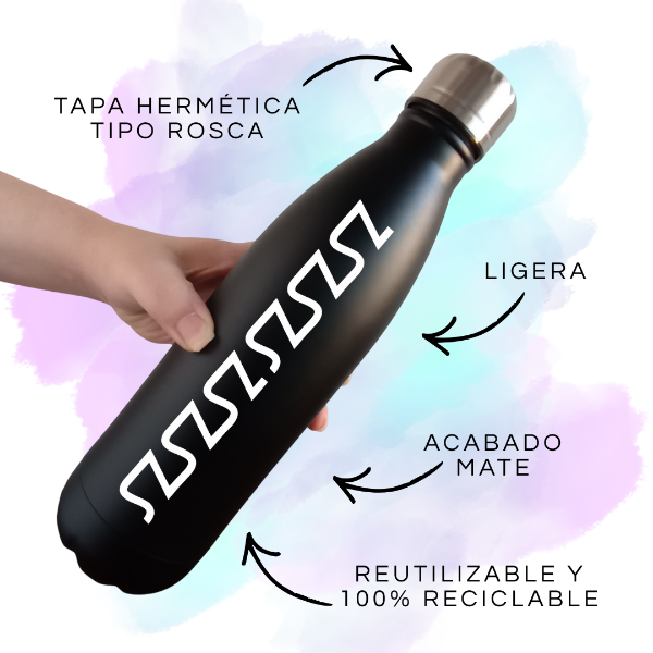 Producto - Botella lechera negra - 1
