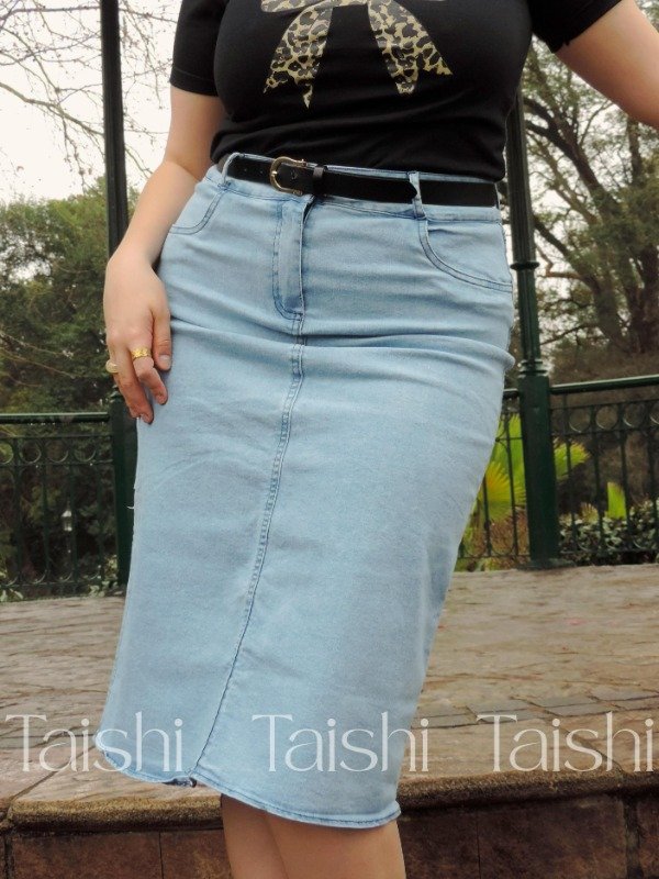 Producto - Pollera Jean (S al XL)