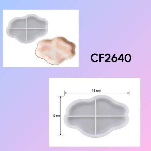 Producto - BANDEJA IRREGULAR ALARGADA - CF2640