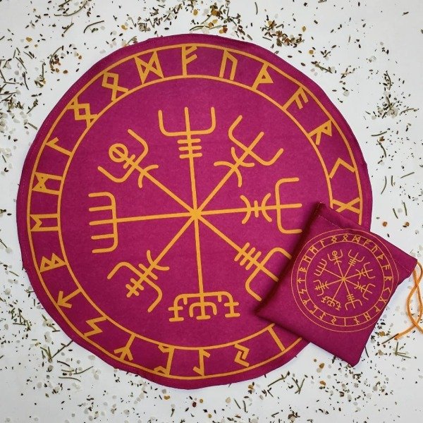 Producto - Paño runas (circular) - 6