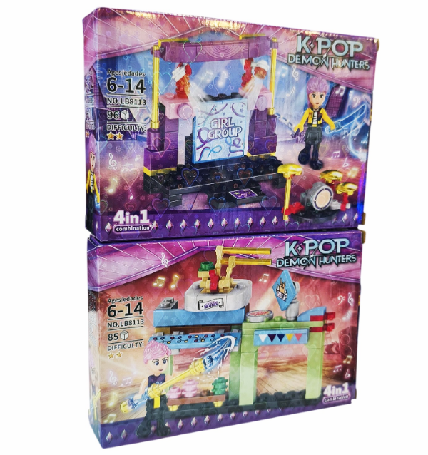 Producto - Simil LEGO Kpop Demon Hunters Guerreras - 1