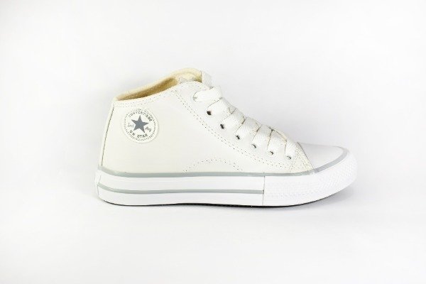 Producto - Converse Botitas Eco cuero blanco mujer