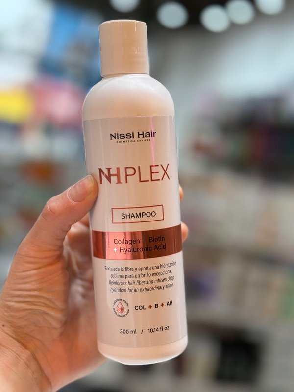 Producto - Shampoo Colágeno + Biotina + Hialuronico Nissi Hair