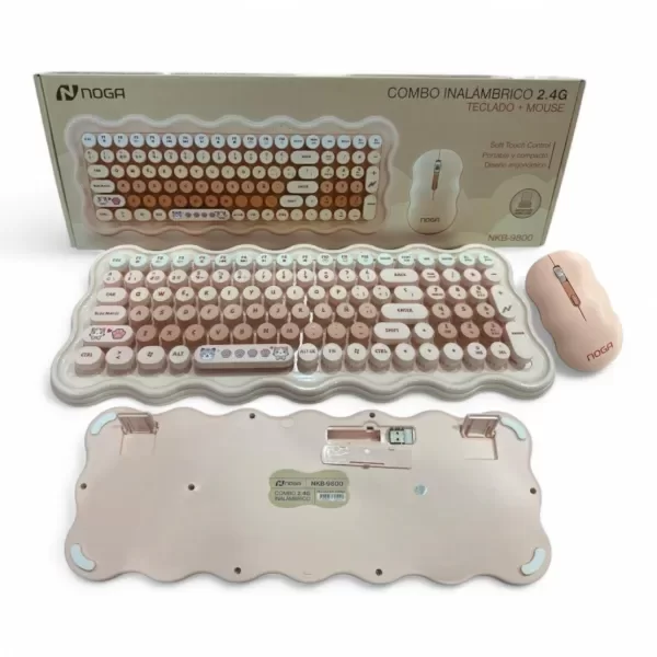 Producto - Combo Noga Teclado y mouse Inalámbrico NKB-9800 SUPER OFERTA