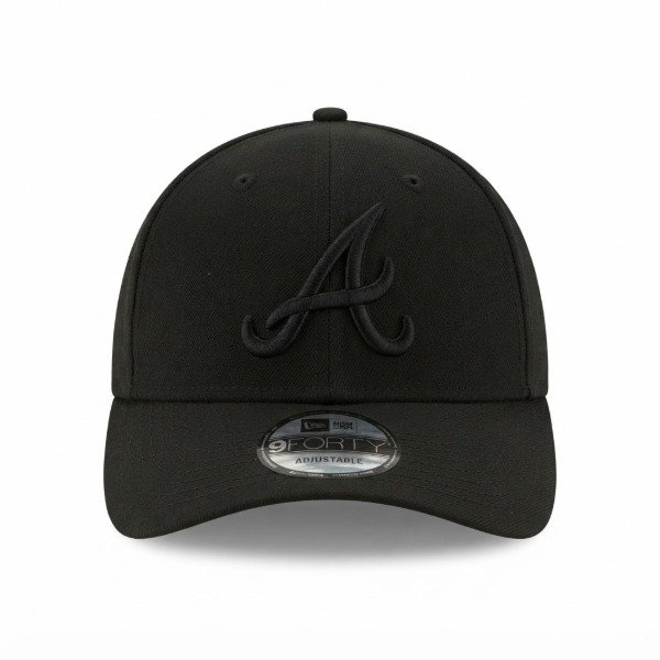 Producto - Gorra BASEBALL curva negra letra A negra