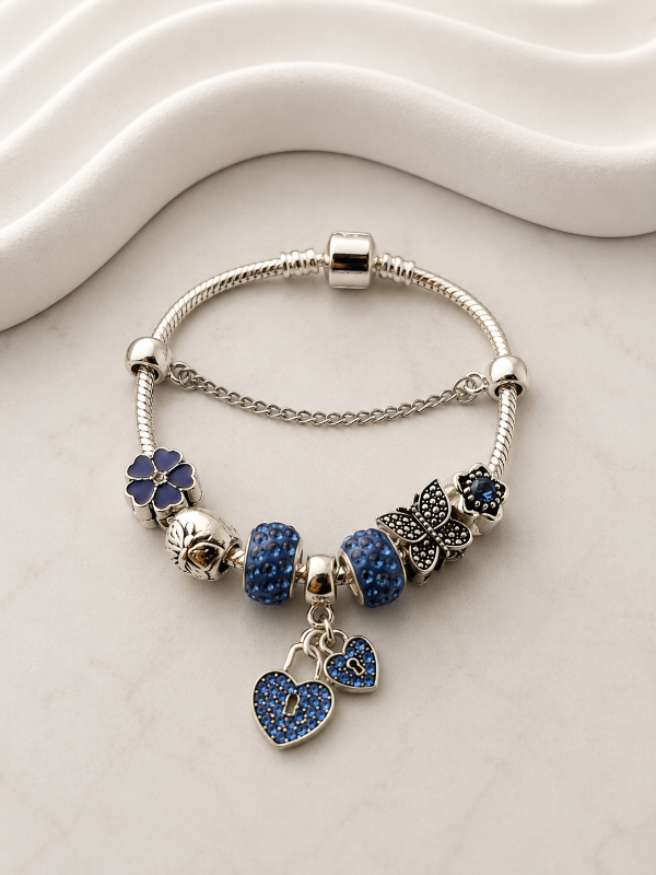 Producto - PULSERA PANDORA AZUL 0192