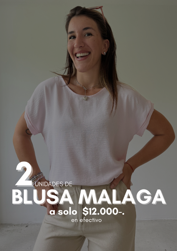 Producto - Blusa MALAGA - PROMO