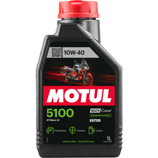 Producto - ACEITE MOTUL 5100 TECH ESTER 4T 10W40 1L