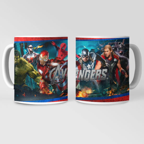 Producto - Taza Plástica Avengers