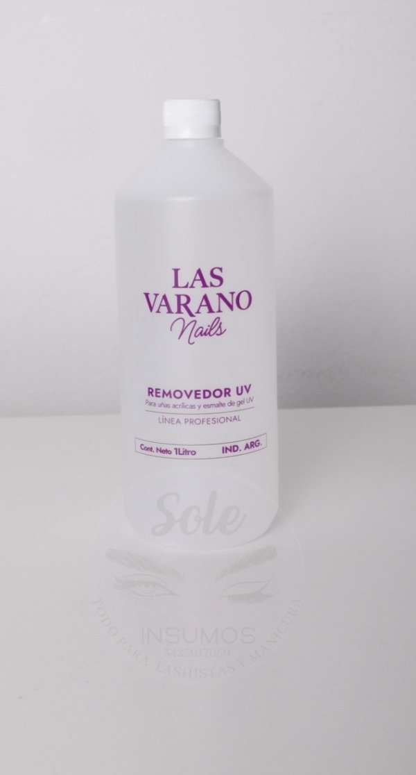 Producto - Removedor uv LAS VARANO 1 LITRO