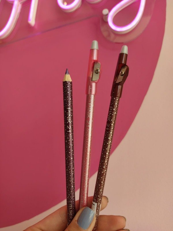 Producto - Delineador de ojos en lapiz con glitter - Pink 21