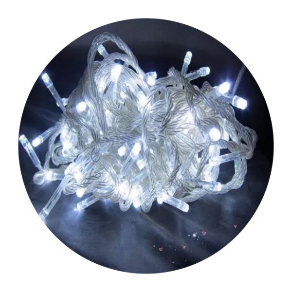 Producto - Guirnalda de 100 Luces Led 9mts aprox Blanco Frio
