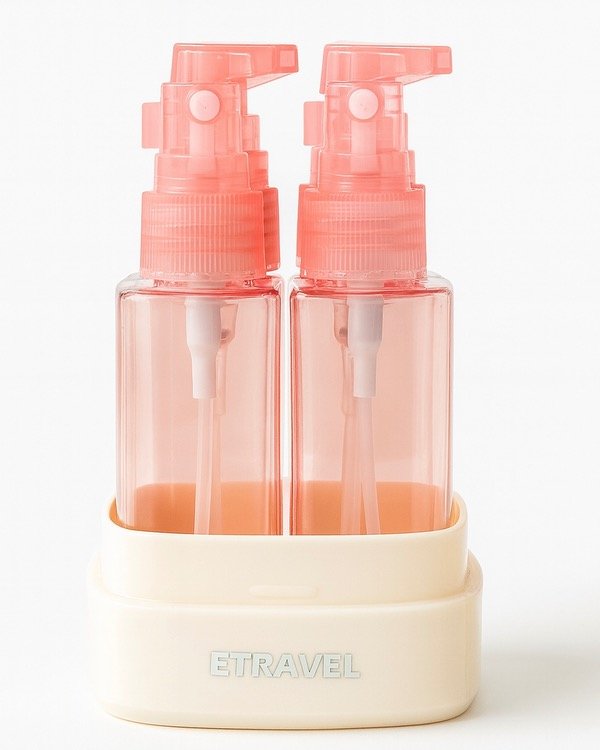 Producto - SET DE VIAJE BOTELLAS RECARGABLES