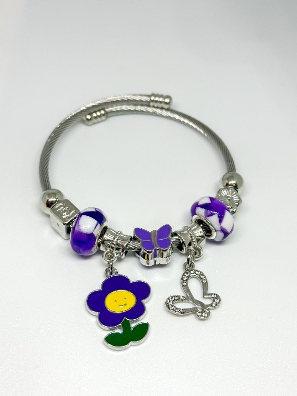 Producto - Pulsera charm acero quirúrgico p72