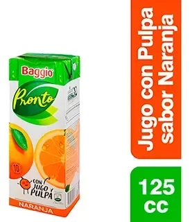 Producto - Baggio Pronto 125ml Pack x 18u