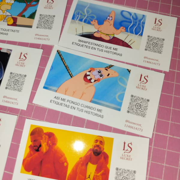 Producto - 100 tarjetas Memes Virales (9x6cm) - 2