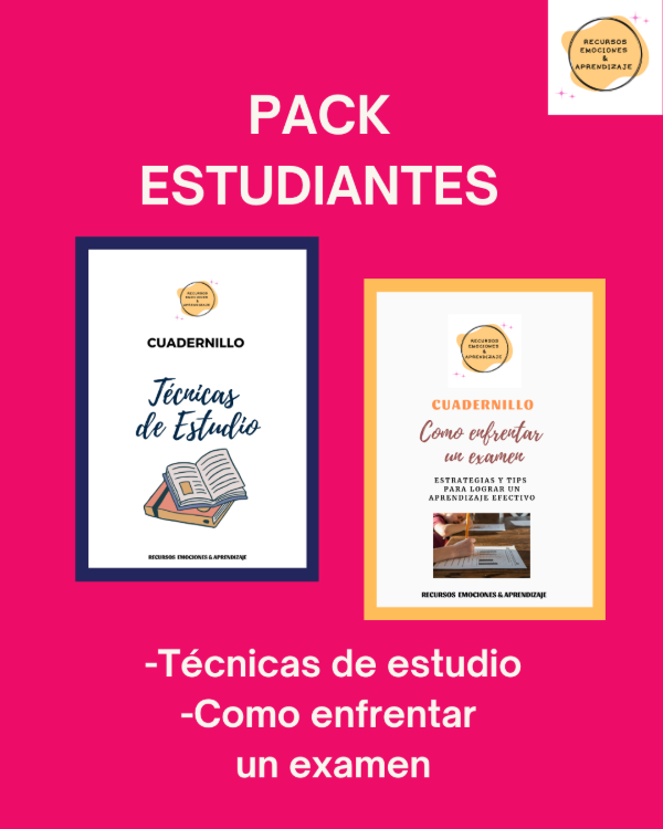 Producto - PACK Técnicas de estudio