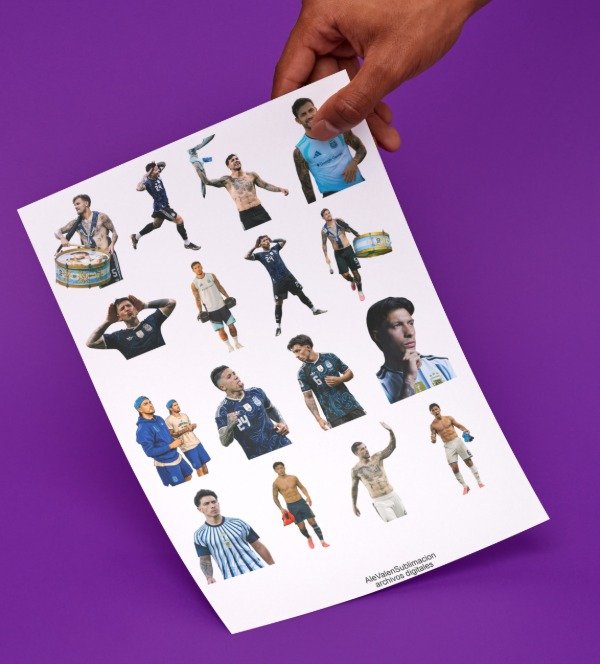 Producto - Stickers de la Selección Argentina - 0