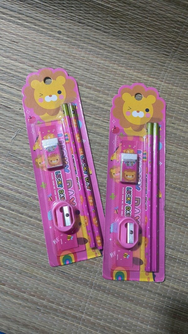Producto - Kit escolar leon rosa