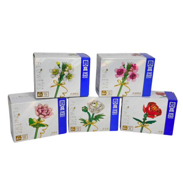 Producto - Flores Lego - Individuales