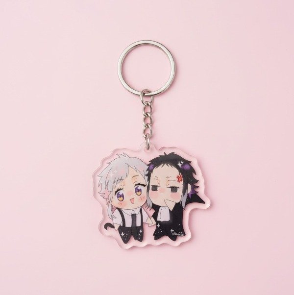 Producto - Atsushi y Akutagawa Chibis Llavero