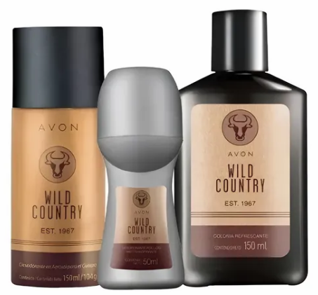 Producto - KIT WILD COUNTRY EST 1967 Desod spray, Desod a Bolilla y Colonia Refrescante
