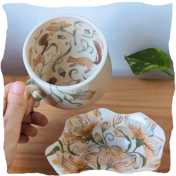 Producto - Taza pequeñas ardillas