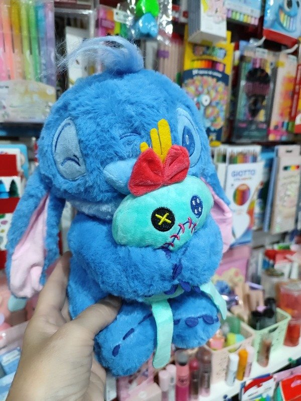 Producto - Peluche Stitch con Muñeco 22 cm