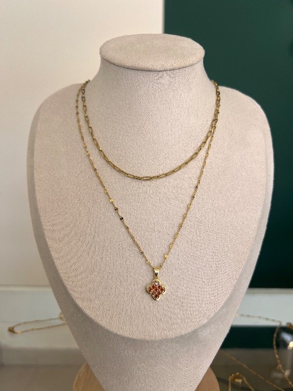 Producto - Cadena Vani Acero Dorado - 1