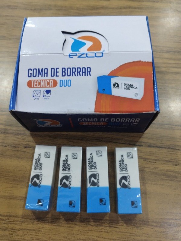 Producto - Goma Ezco Técnica Duo x 4 unidades