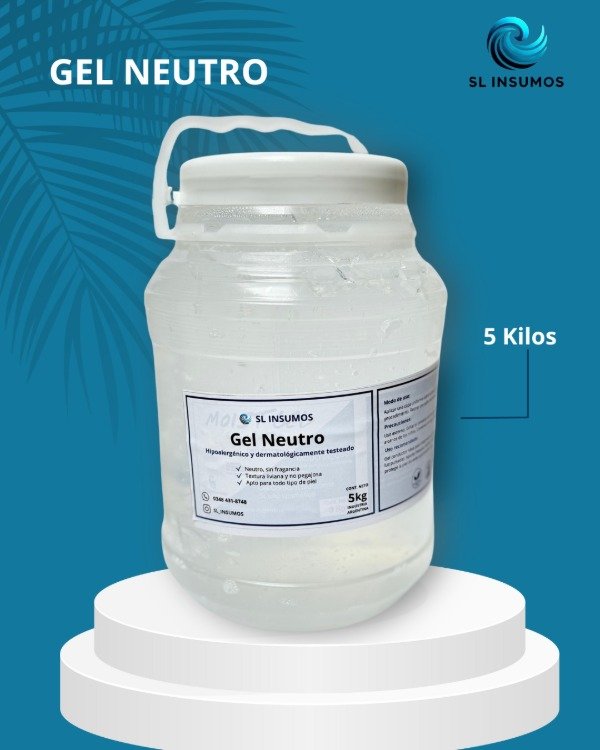 Producto - Gel Corporal Neutro x 5 kg