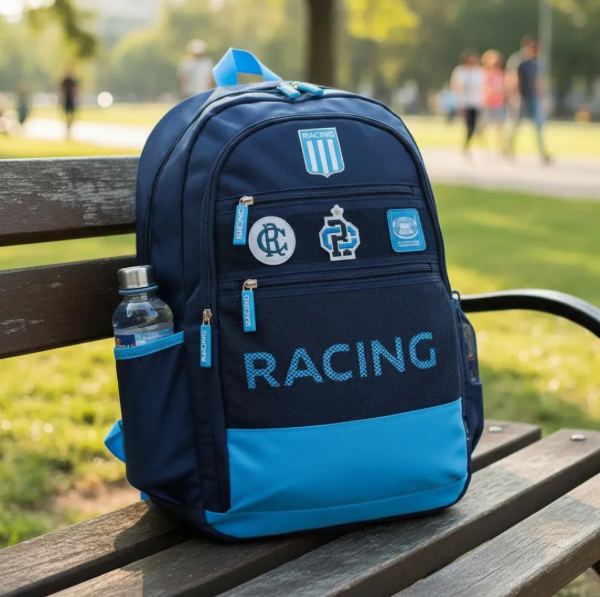 Mochila azul Racing Club