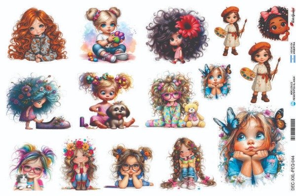 Producto - Láminas de Seda PEQ-044 (x5 un)