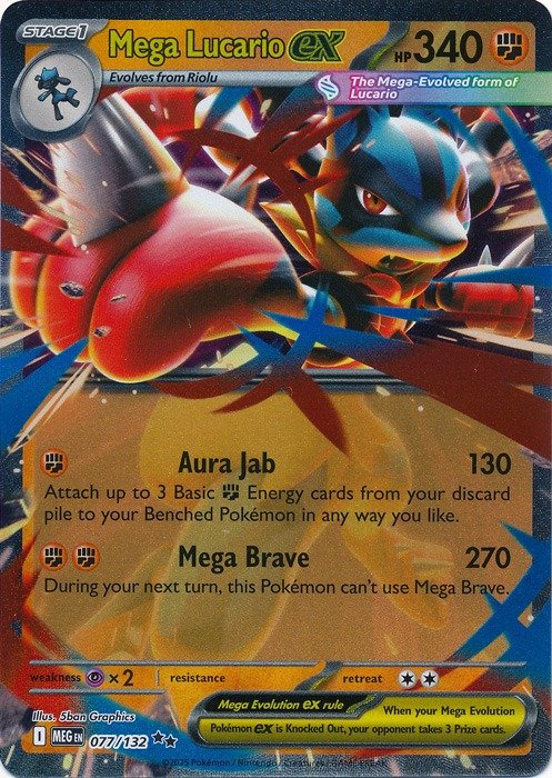Producto - Mega Lucario ex - 077/132
