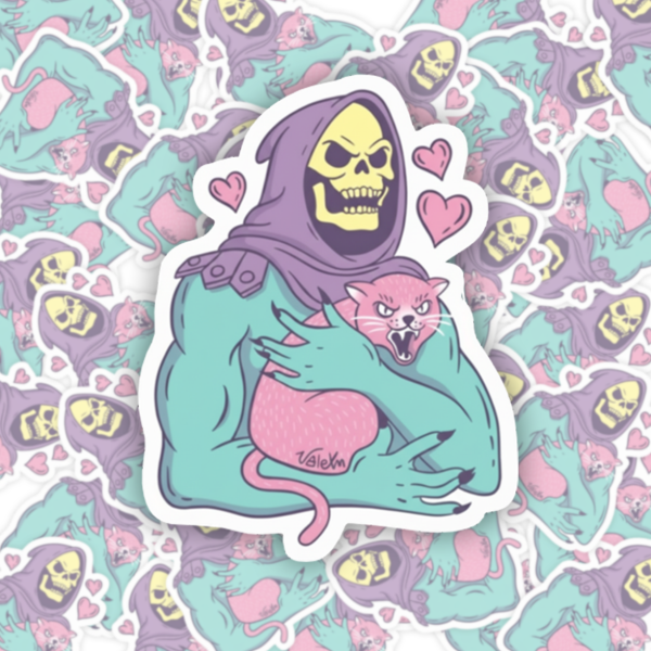 Producto - N0084 - Skeletor y su mascota HeMan