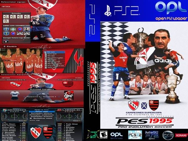 Producto - PES 1995 SUPER COPA SUDAMERICANA  1995 (INDEPENDIENTE - FLAMENGO)