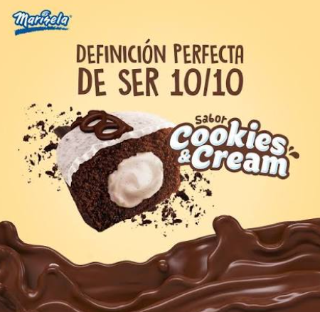Producto - Pinguino MARINELA sabor cookies and cream - 2