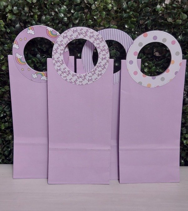 Producto - Sobre-bolsa de papel con fuelle y manijas texturadas 1
