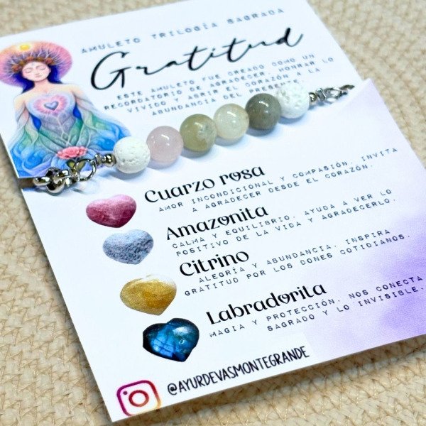 Producto - Pulsera gratitud