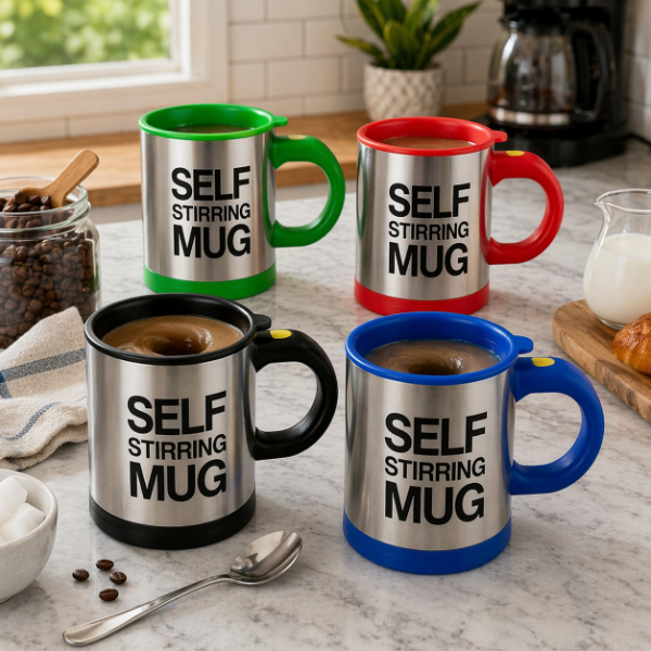 Producto - Taza con Batidor Incuido a Pilas