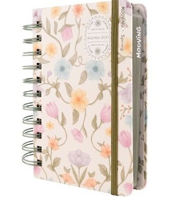 Producto - AGENDA MOOVING SPRING 10x15 ESPIRALADA - diaria - 1