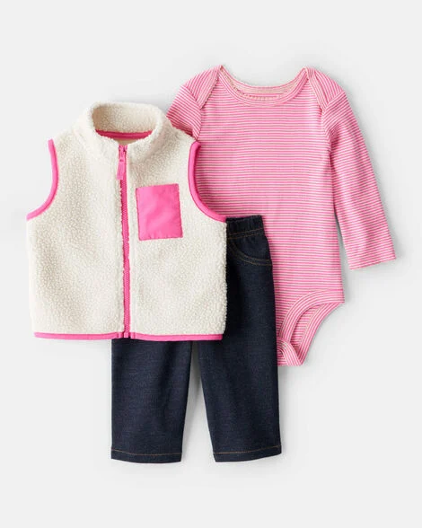 Producto - Carters Set 3 Piezas Pink