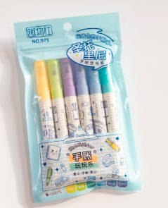 Producto - Resaltadores estudiante x6