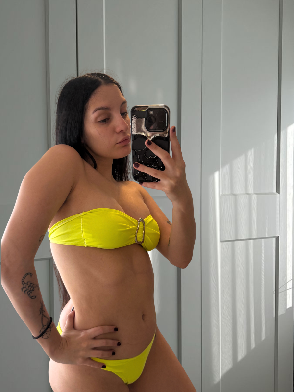 Producto - Bikini Bando avio I Amarillo