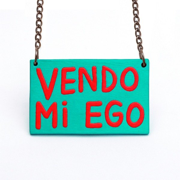Producto - Vendo mi ego - collar