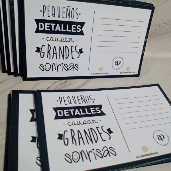 Producto - Tarjetas x10